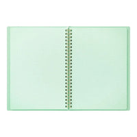 Md Notebook / Ring Notebook / Color Dot Grid / Green