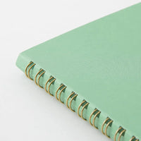 Md Notebook / Ring Notebook / Color Dot Grid / Green