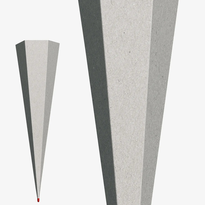 Schultüte Zuckertüte / Rohling 85 cm eckig