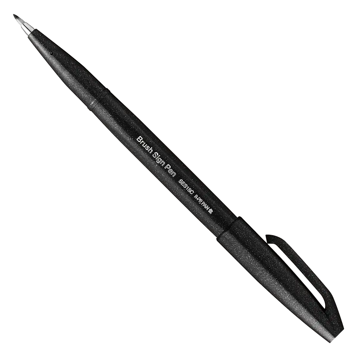 Pentel | Sign Pen Brush |  SES15C-A | schwarz