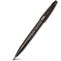 Pentel | Sign Pen Brush |  SES15C-A | schwarz
