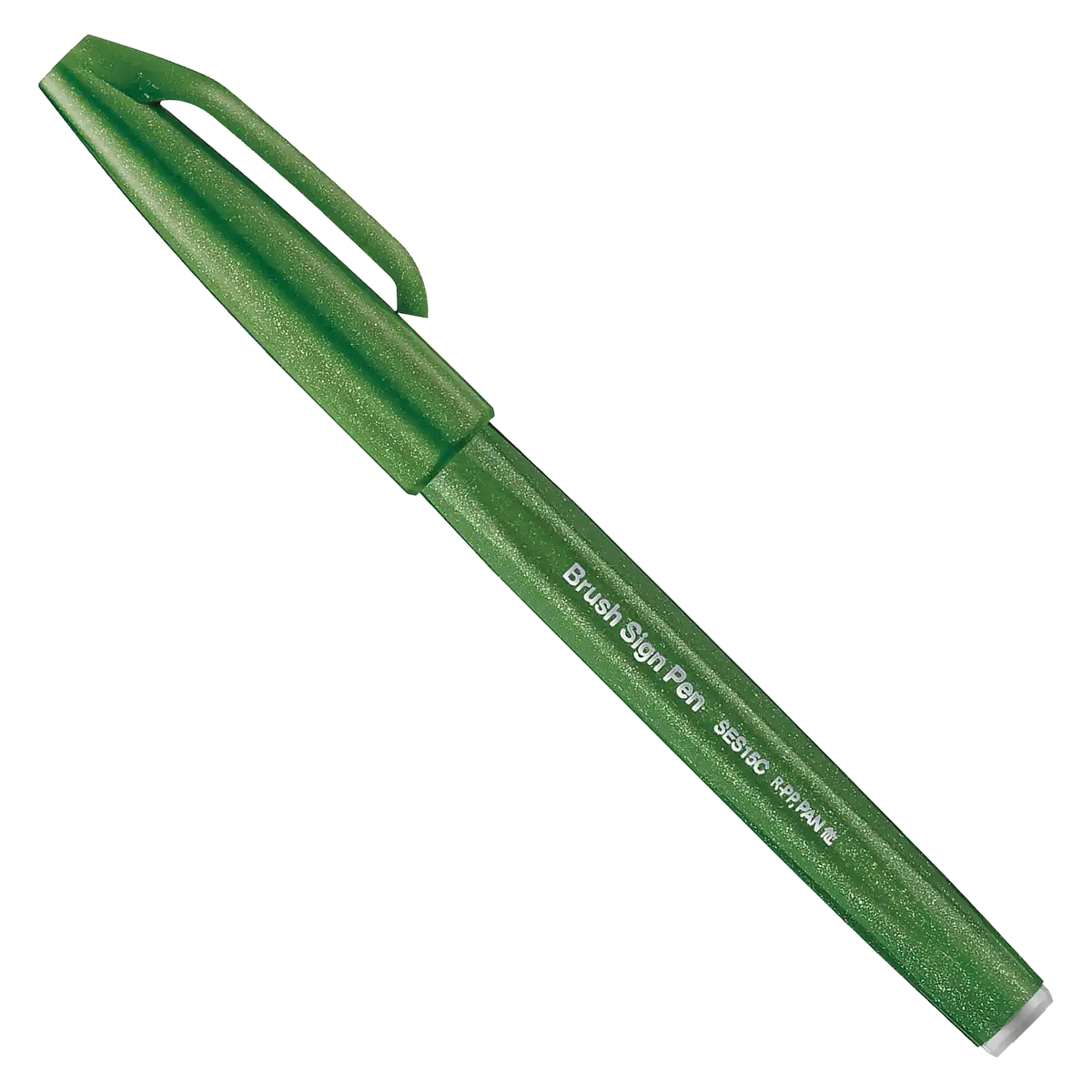 Pentel | Sign Pen Brush | SES15C-D2 | Olive Green