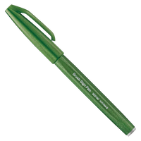 Pentel | Sign Pen Brush | SES15C-D2 | Olive Green
