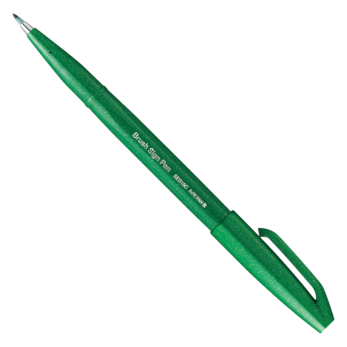 Pentel | Sign Pen Brush | SES15C-D | Green