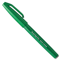 Pentel | Sign Pen Brush | SES15C-D | Green