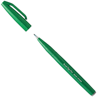 Pentel | Sign Pen Brush | SES15C-D | Green