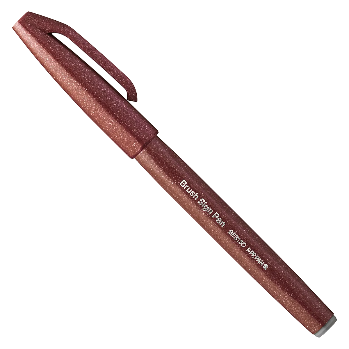 Pentel-Sign-Pen-Brush-SES15C-E_brown-Stift--mit-kappe