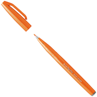 Pentel | Sign Pen Brush | SES15C-F | Orange