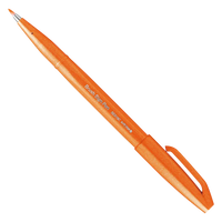 Pentel | Sign Pen Brush | SES15C-F | Orange