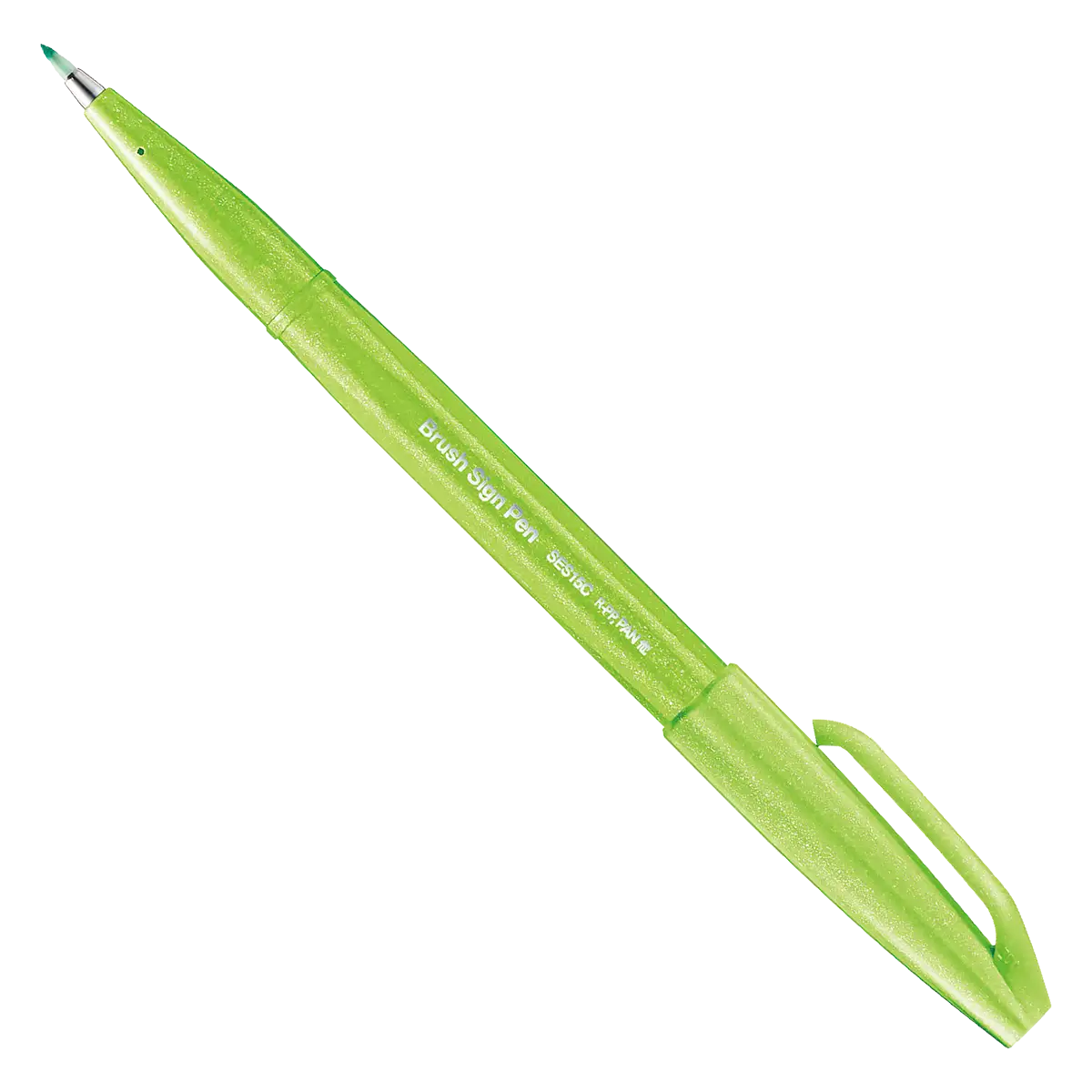 Pentel | Sign Pen Brush | SES15C-KX | Light Green