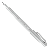 Pentel | Sign Pen Brush | SES15C-N2X | Light Grey