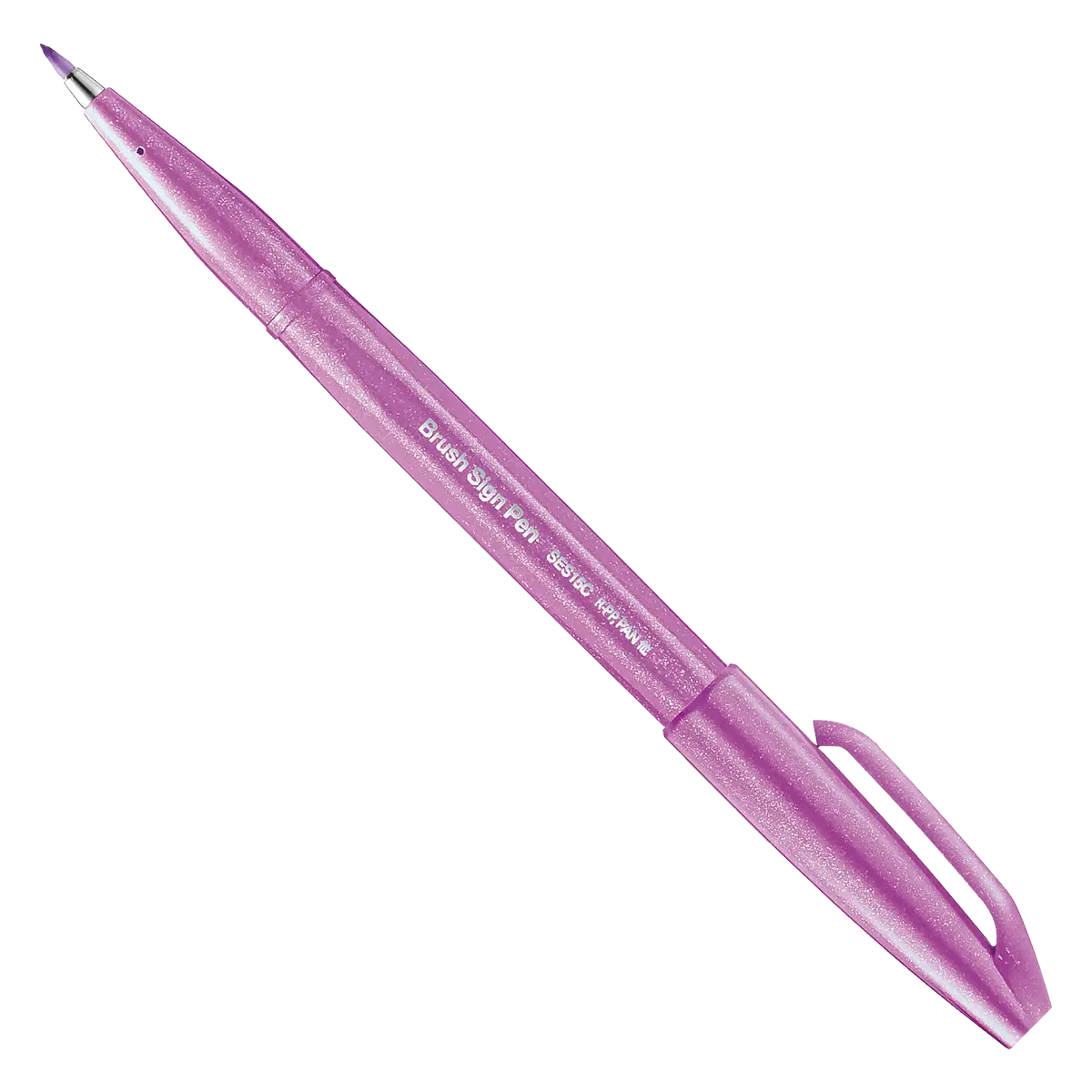 Pentel | Sign Pen Brush | SES15C-P2 | Pink Purple