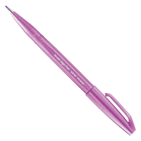 Pentel | Sign Pen Brush | SES15C-P2 | Pink Purple