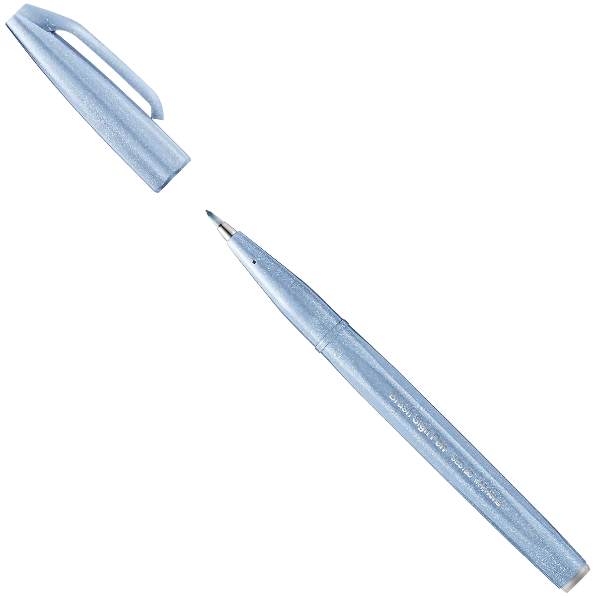 Pentel | Sign Pen Brush | SES15C-S3X  | Grey Blue