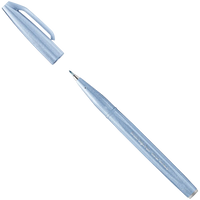 Pentel | Sign Pen Brush | SES15C-S3X  | Grey Blue