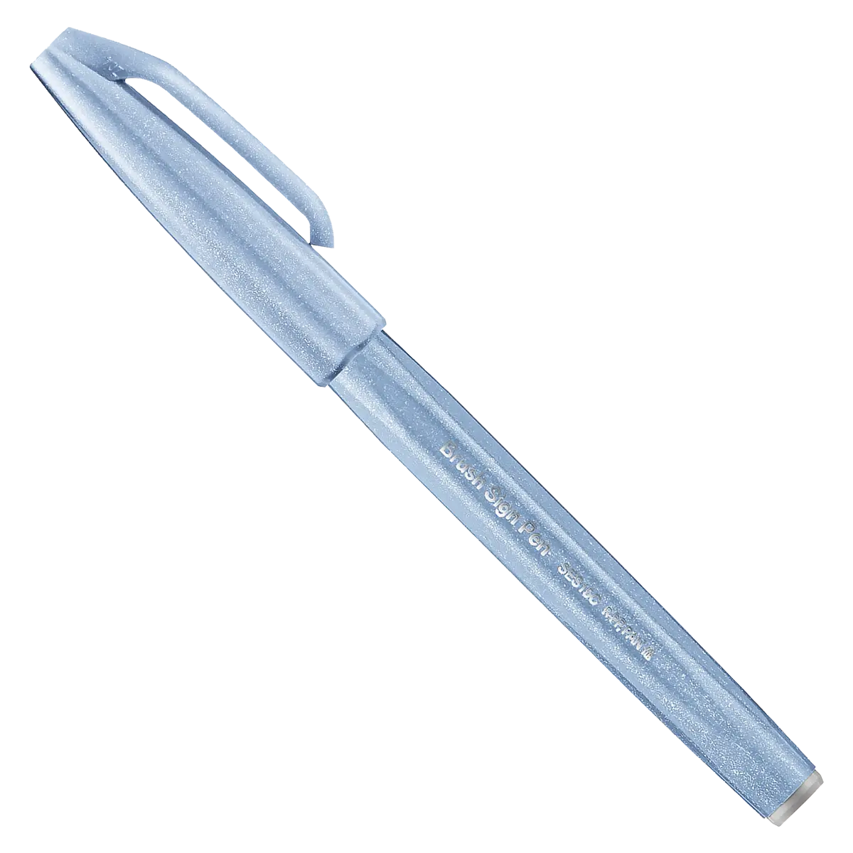 Pentel | Sign Pen Brush | SES15C-S3X  | Grey Blue