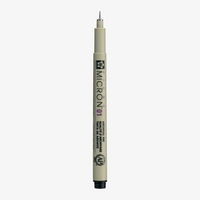 Sakura-Pigma-Micron-01-Fineliner-Schwarz-Stift-offen-Produktansicht