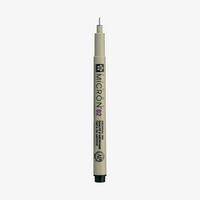 Sakura-Pigma-Micron-02-Fineliner-Schwarz-Stift-offen-Produktansicht