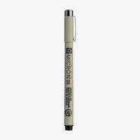 Sakura-Pigma-Micron-08-Fineliner-Schwarz-Stift-mit-Stiftekappe-Produktansicht