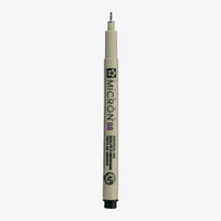 Sakura-Pigma-Micron-08-Fineliner-Schwarz-Stift-offen-Produktansicht