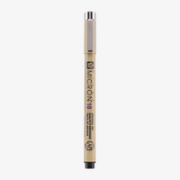 Sakura-Pigma-Micron-10-Fineliner-Schwarz-Stift-mit-Stiftekappe-Produktansicht
