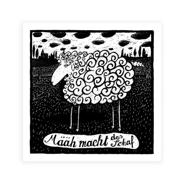 Analyzing image  Schaf-kleinerArtprint-23.5x23.5cm-Phillip-Janta
