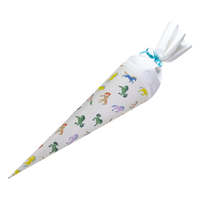 Schultuete-50cm-Pferde-bunt-mit-weißer-tülle-und-satinband-1