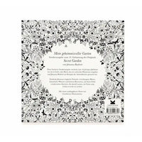 Laurence King Verlag | Johanna Basfords | Ausmalbuch | Mein geheimnissvoller Garten