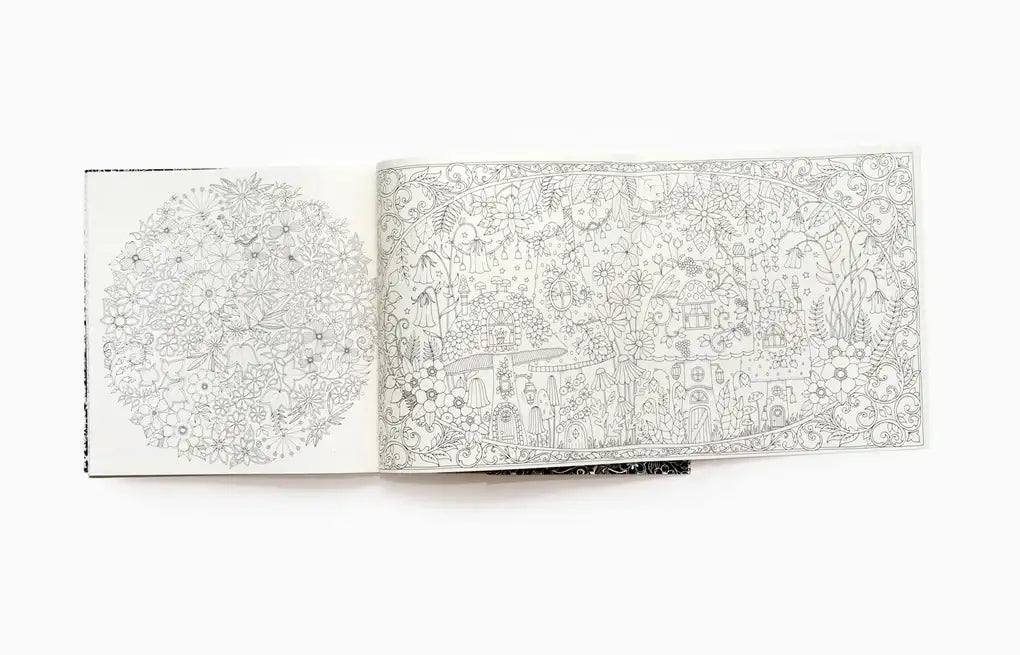 Laurence King Verlag | Johanna Basfords | Ausmalbuch | Mein geheimnissvoller Garten