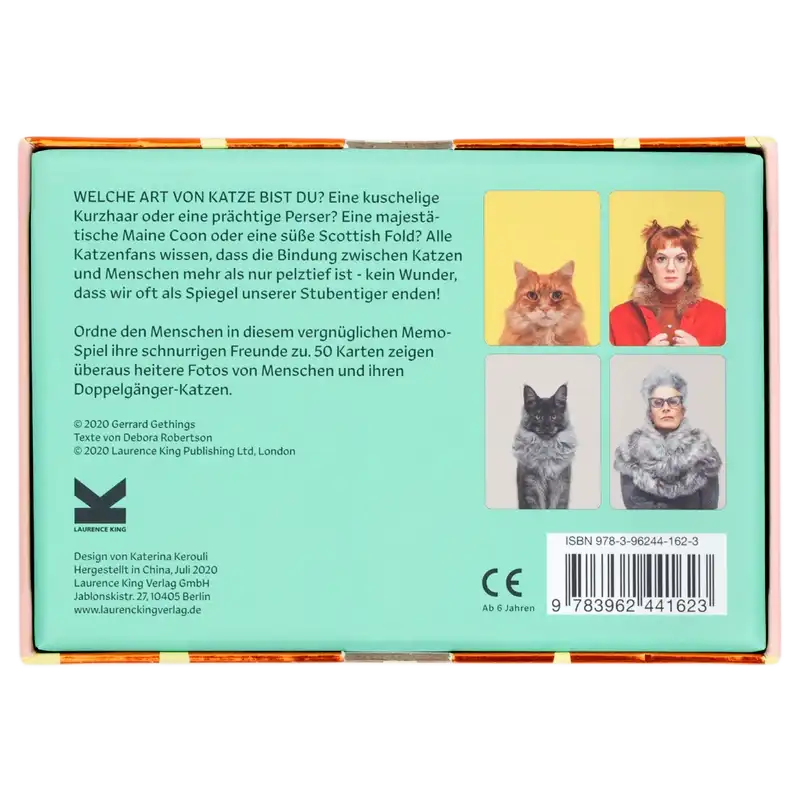 Memospiel-Laurence-king-verlag-Siehst-du-aus-wie-deine-Katze-50-_Karten-_Ab_-6_-Jahren-verpackung-cover-von-hinten