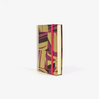 Skizzenbuch-9x14cm-244-Seiten-blanko-Loktapapier-Motiv-abstrakt-Gold-auf-Pink-cover-seitlich-von-vorn