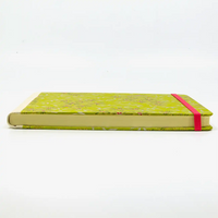 Skizzenbuch-A5-Quer-192seite-Cover-Chiyogami-Motiv-Kiefern-gruen-silber-gold-liegend-vorn