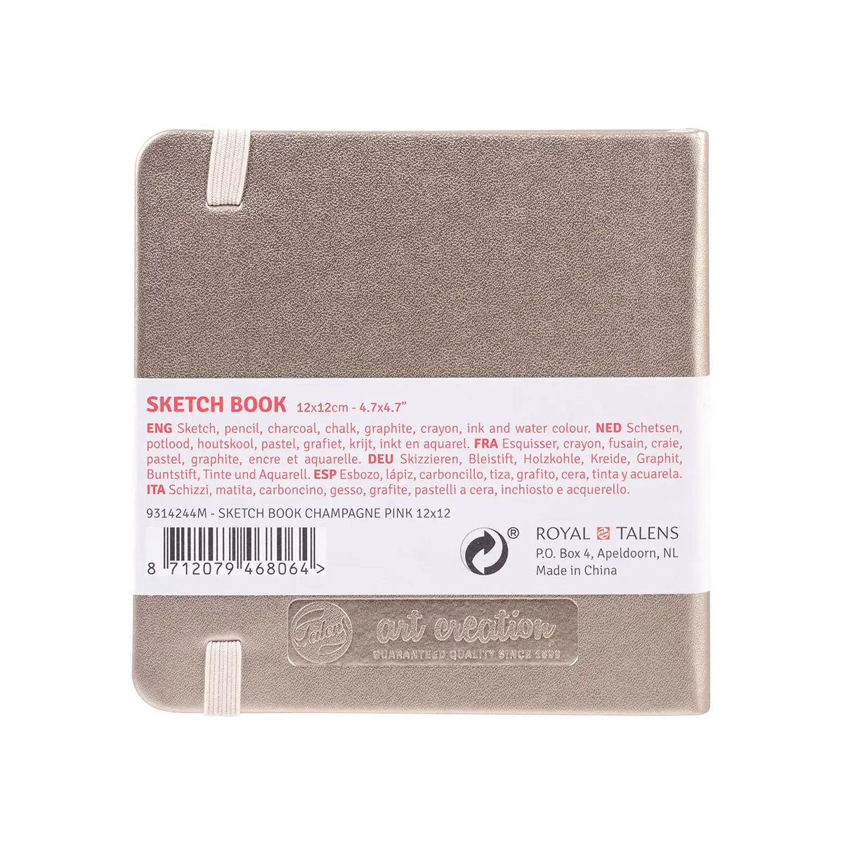 Skizzenbuch-Rosa-Champagner-12x12cm-140g-80Bogen-talens-cover-back-1