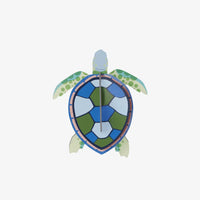 Studio-Roof-3d-Sea-Turtle-Karton-Meeres-Tier-Wanddeko-aufgebaut-Produktansicht-klar