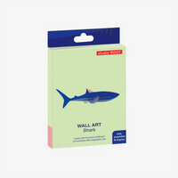Studio-Roof-Lagoon-3d-Hai-Pappe-Meeres-Tier-Wanddeko-Verpackung