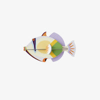 Lagoon Triggerfish  / 3D Objekt / 3D Meerestiere für die Wand