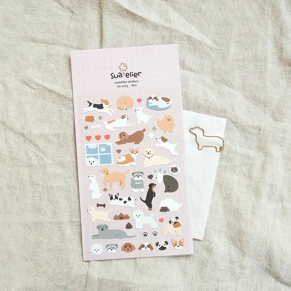 Suatelier | Sticker | Arrr | 10x19cm | 1Bogen