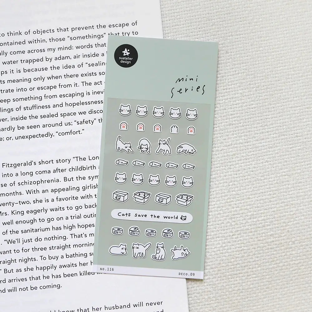 Suatelier | Sticker | mini Series | Deko.09 | No 116