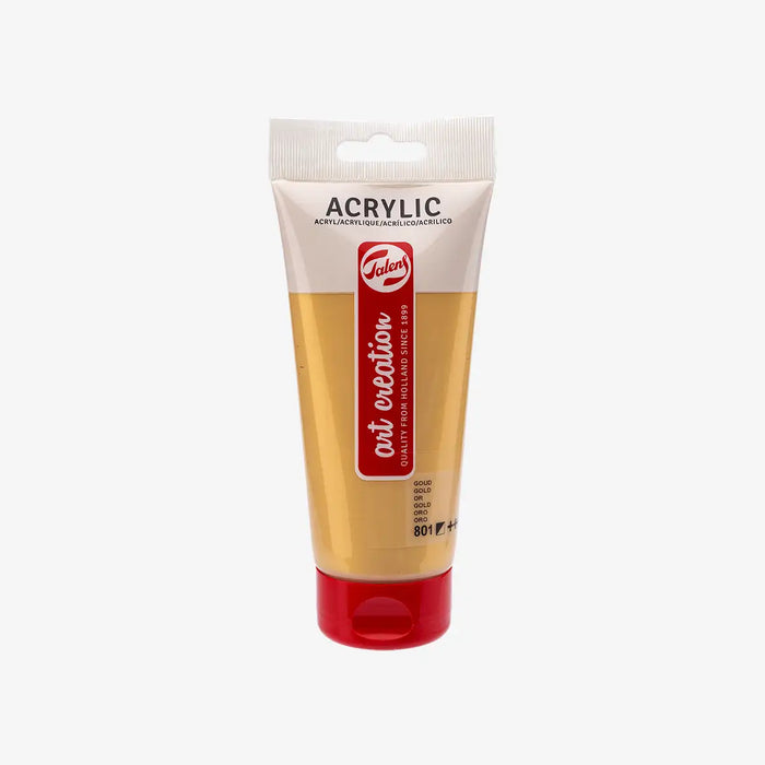 TAC-acrylic-Farbfamilie-gold-Talens-Art-Creation-Acrylic-Colour-200ml-Produktansicht