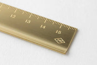 TRC / TRAVELER’S COMPANY  /  Brass ruler / 15cm