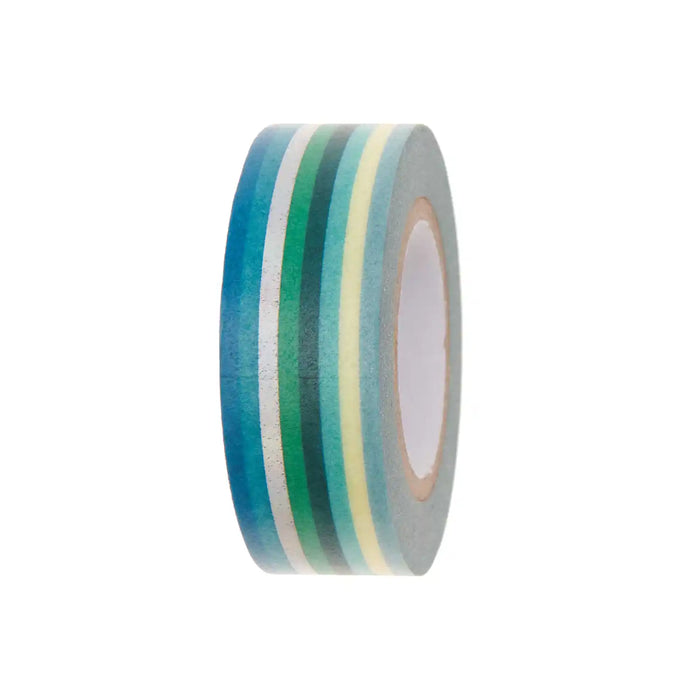 Tape /  Streifen Grün-irisierend / 1,5cm 10m