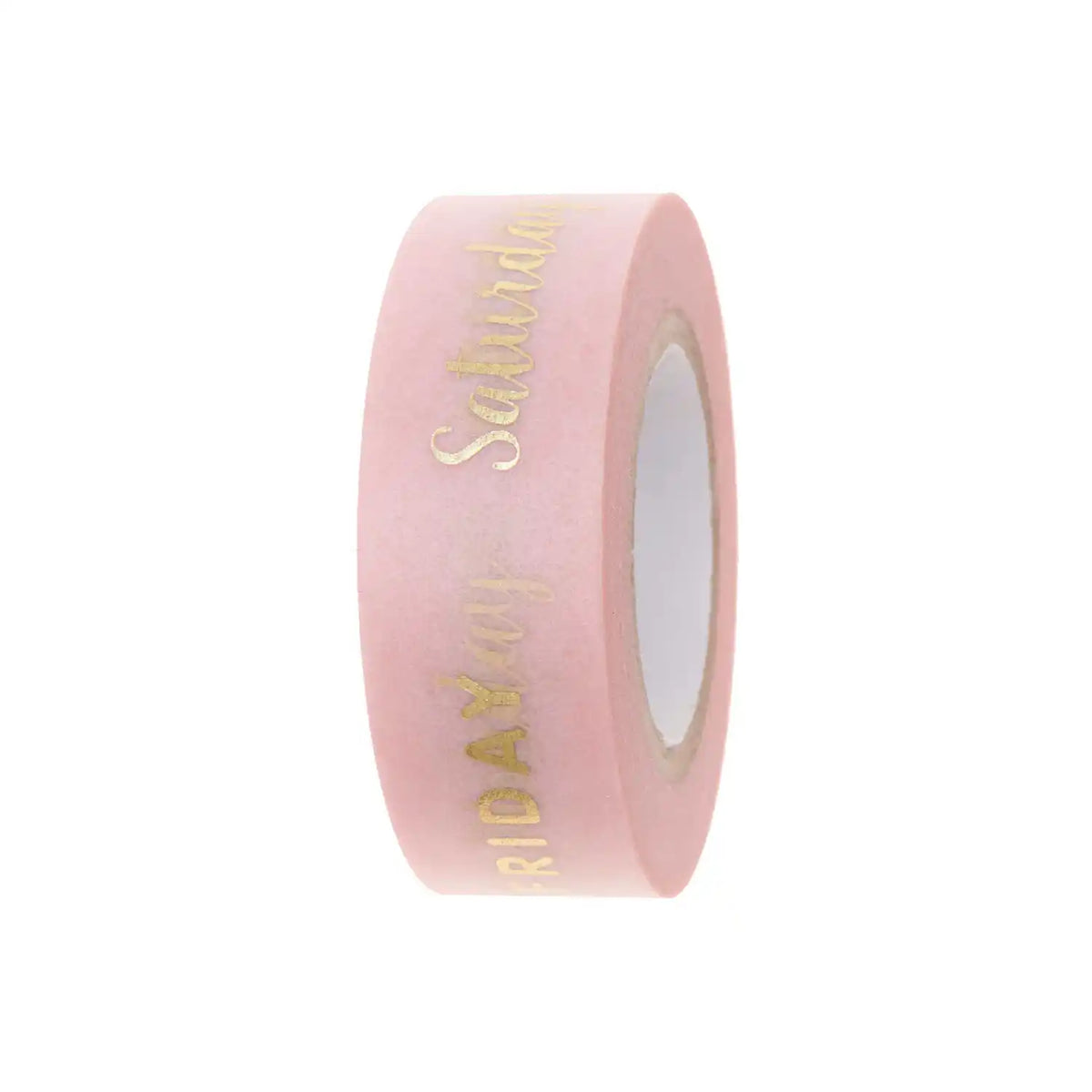 Tape / Wochentage / rose / 1,5cm 10m