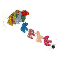 Tudi-Billo-Girlande-Lokta-elefanten-120cm-lang-bunt-verschiedene-Muster
