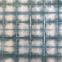 Tudi-Billo-Lokta-Papier-Bogen-gefaltete-Linien-42mittelblau-Quadratische-Ansicht