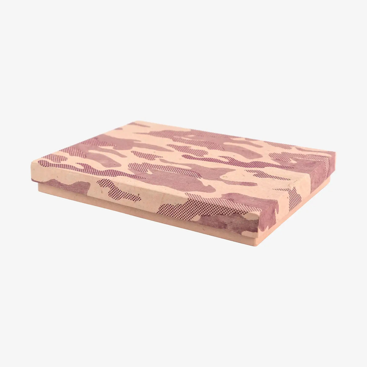 Tudi-Billo-Stuelpschachtel-Camouflage-krapplackrosa-auf-hellem-magenta-mit-Punkten-ansicht-seitlich-gross