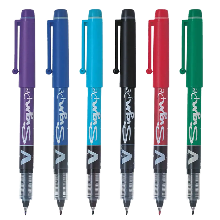 V_Sign Pen / Faserschreiber / 0,6mm / turquoise