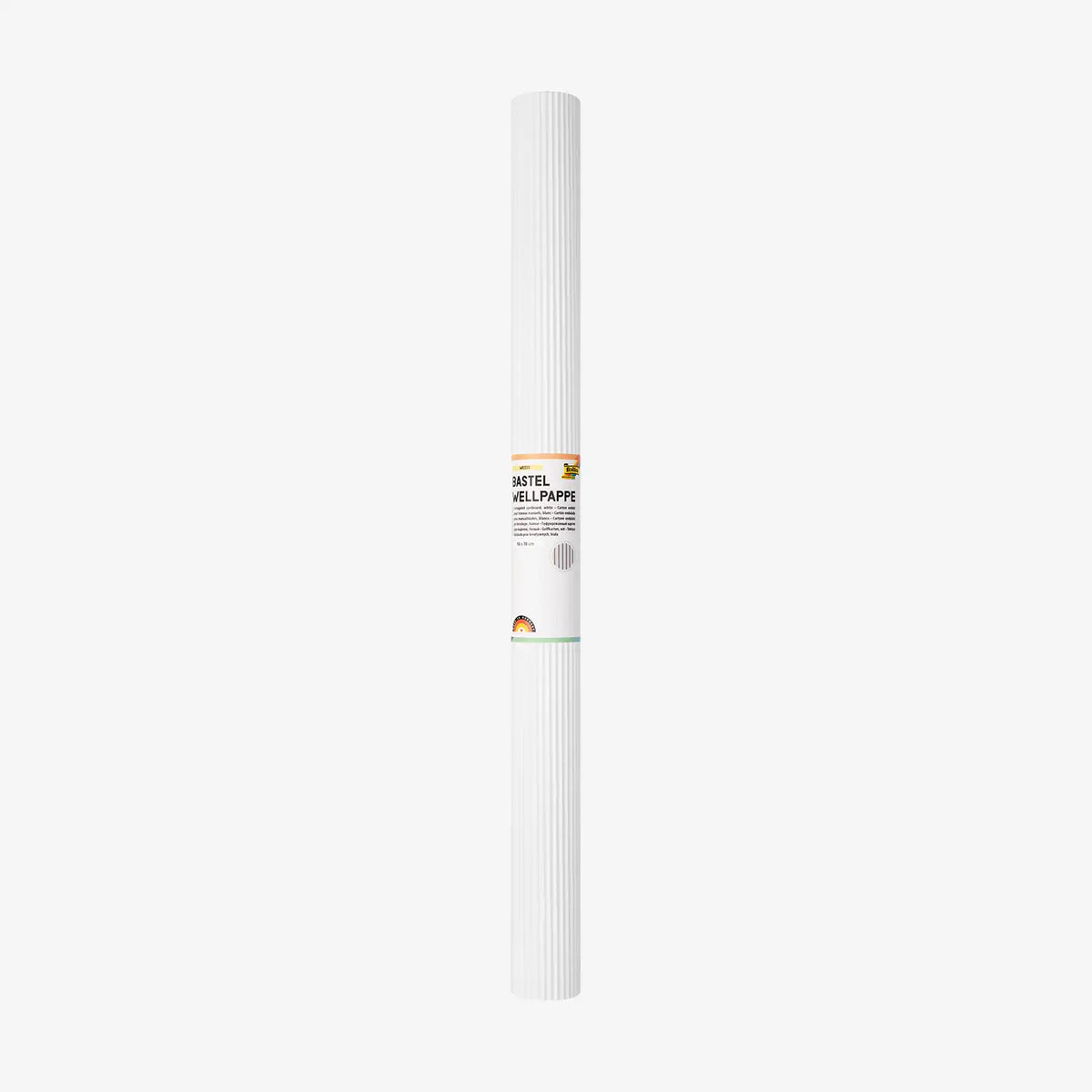 Wellpappe-Weiss-gerollt-50x70cm-Folia-Produktansicht-Verpackung
