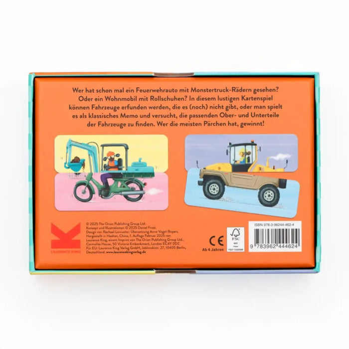 Wilder-Ritt-Ein-Fahrzeug-Memo-Verpackung-Spiel-von-unten