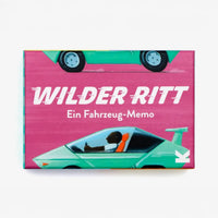 Wilder-Ritt-Ein-Fahrzeug-Memo-Verpackung-Spiel-Vorn