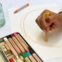 Jumbo Aquarell Buntstifte / Cotton Twist / Geschenkverpackung / 10 Stifte